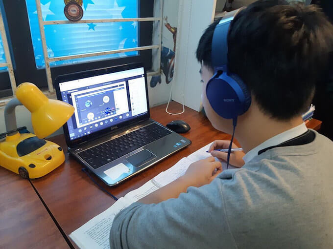 Hà Nội: Học phí trực tuyến thu 75% mức quy định