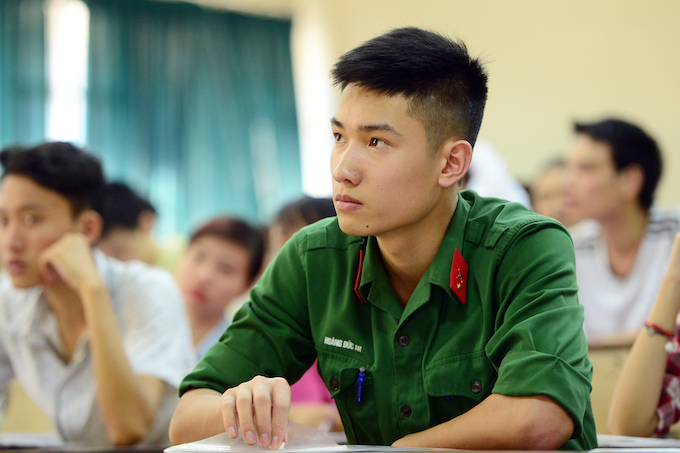 Thí sinh xét tuyển vào trường quân đội điều chỉnh nguyện vọng thế nào? - Ảnh 1