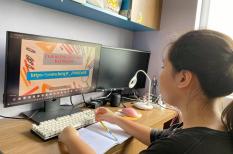 TP.HCM: Học sinh bắt đầu học trên truyền hình từ ngày 11.10