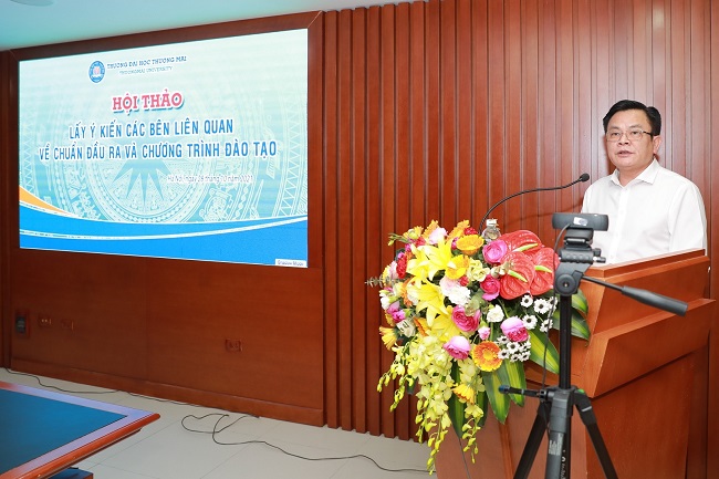 Trường ĐH Thương mại thiết lập chương trình đào tạo mới để nâng cao chất lượng giảng dạy