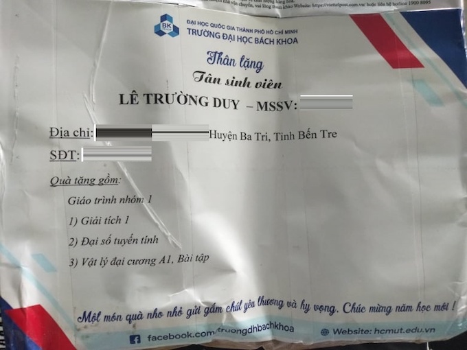 Đại học Bách Khoa TP.HCM gửi giáo trình miễn phí cho tân sinh viên - Ảnh 2