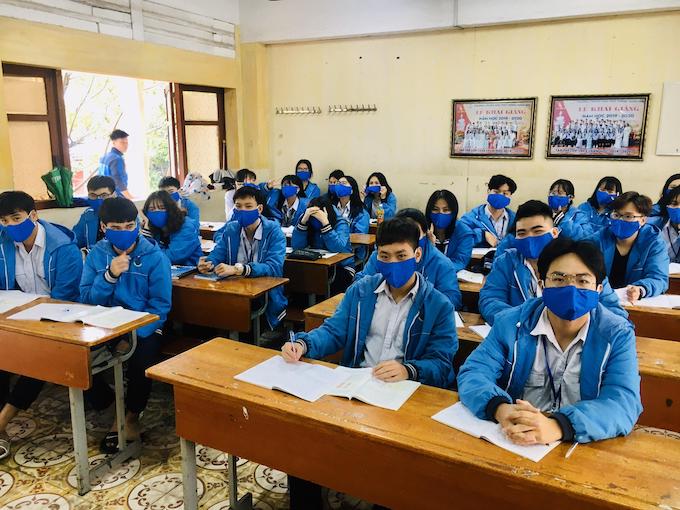 Học sinh tỉnh Thái Bình học trực tiếp tại trường từ 22/11 - Ảnh 1