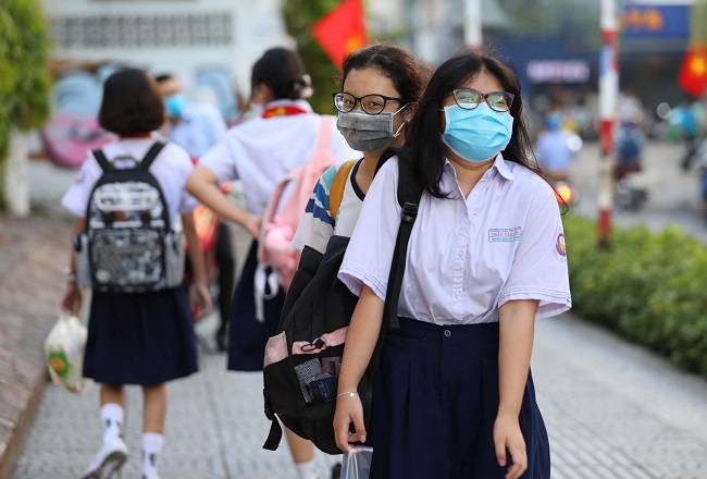 Sở GD-ĐT TP.HCM: Đề xuất học sinh đi quay trở lại trường vào tháng 12