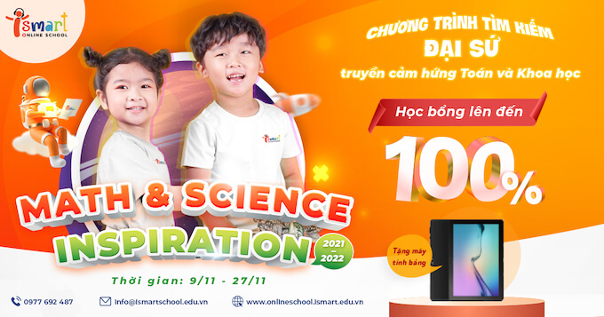 Trao học bổng khuyến khích học sinh học tiếng Anh qua môn Toán và Khoa học  - Ảnh 1