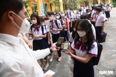 TP.HCM: Có hai khu vực chưa cho học sinh đến trường như kế hoạch