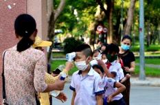 Học sinh tiểu học ở Thừa Thiên - Huế học trực tiếp tại trường