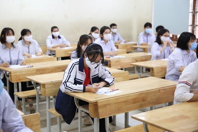 Các trường học hoàn tất khâu sắp xếp để đón nhiều khối học sinh trở lại trường - Ảnh 1