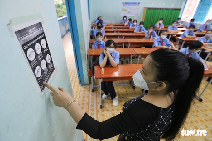 TP.HCM: Việc học trực tiếp của các khối lớp có tín hiệu khả quan