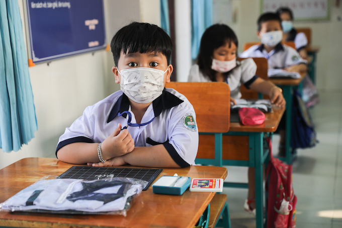 TP.HCM: Học sinh tiểu học được hướng dẫn cách học tập trong tình hình COVID-19 - Ảnh 1
