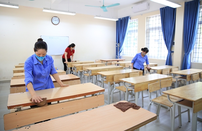 TP.HCM: Xuất hiện F0 trong lớp học, học sinh không phải F1 vẫn học trực tiếp