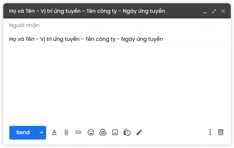 Viết mail xin việc như thế nào để hoàn toàn chinh phục nhà tuyển dụng? - Ảnh 2
