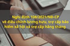Nghị định Chính Phủ về việc tăng lương hưu, trợ cấp bảo hiểm xã hội, trợ cấp hàng tháng cho nhiều đối tượng