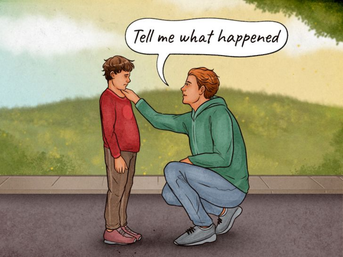 Cần làm gì khi có ai đó đang mắng con bạn? - Ảnh 2