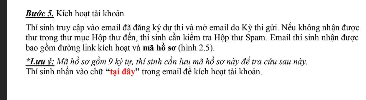 Cách điền hồ sơ đăng ký dự thi, xét tuyển kỳ thi đánh giá năng lực 2022 - Ảnh 2