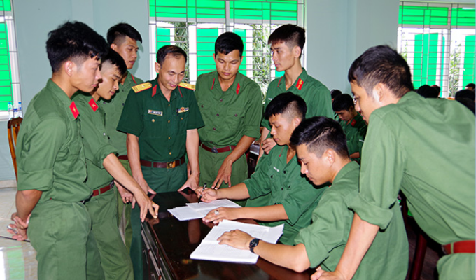 Những trường quân đội sơ tuyển trước 20/5 - Ảnh 1