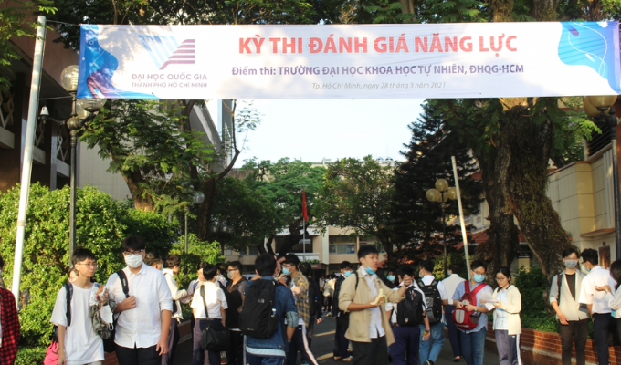 Hơn 66% thí sinh dự kỳ thi đánh giá năng lực đợt 2 để cải thiện điểm - Ảnh 1