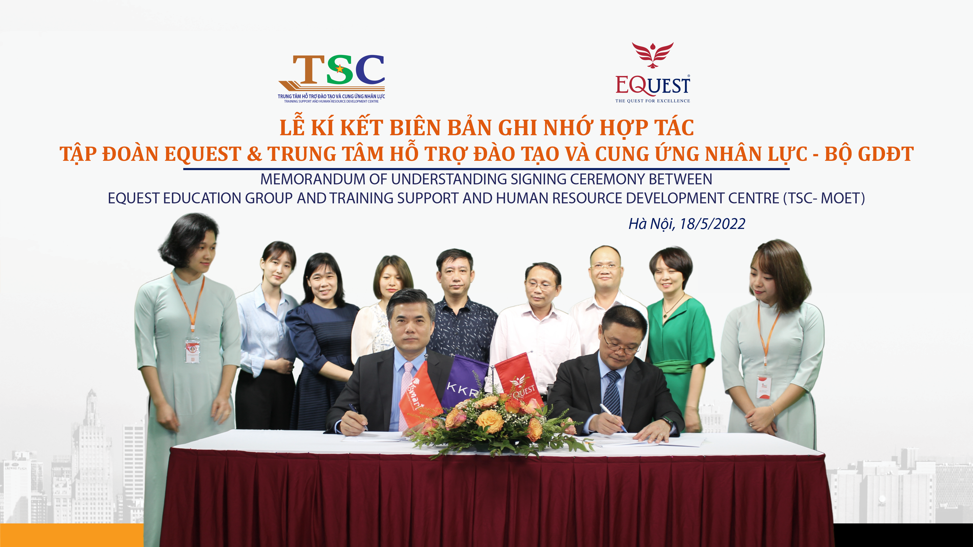 Một đơn vị của Bộ Giáo dục và Đào tạo bắt tay hợp tác với Tập đoàn giáo dục EQuest  - Ảnh 1