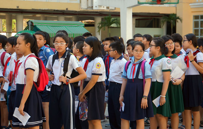 Đề bài khảo sát lớp 6 Trường THPT chuyên Trần Đại Nghĩa có những điểm mới