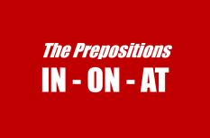 Ngữ pháp tiếng Anh: Cách sử dụng giới từ at/on/in