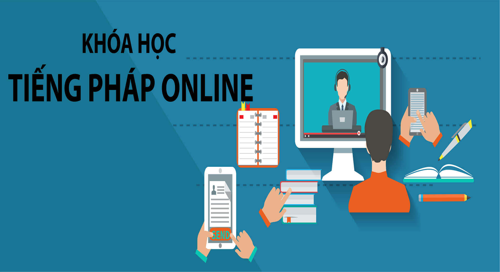 Top 4 khóa học tiếng Pháp online