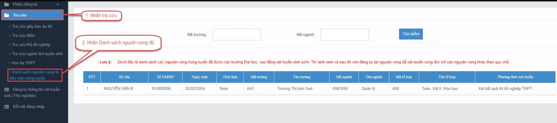 Cách đăng ký nguyện vọng đại học trực tuyến 2022 - Ảnh 5