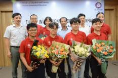 Cả đội tuyển Việt Nam giành huy chương vàng Olympic Hóa học quốc tế 2022