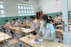 Thí sinh làm bài bốn môn trong ngày cuối thi tốt nghiệp THPT