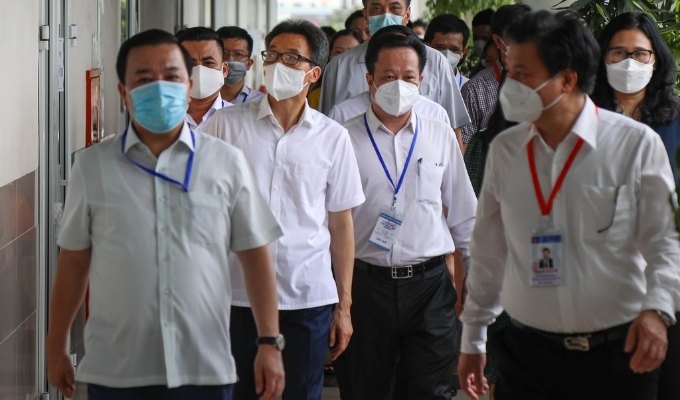 Phó thủ tướng Vũ Đức Đam thị sát kỳ thi THPT năm 2022 - Ảnh 1