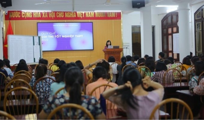 Phó Chủ tịch UBND TP Hà Nội: Không để xảy ra sai sót trong kỳ thi tốt nghiệp THPT - Ảnh 1