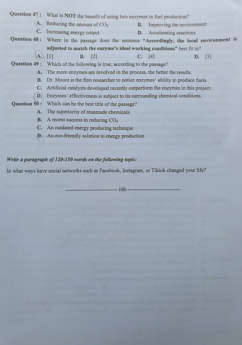 Đề thi đánh giá tư duy của ĐH Bách khoa Hà Nội - Ảnh 18