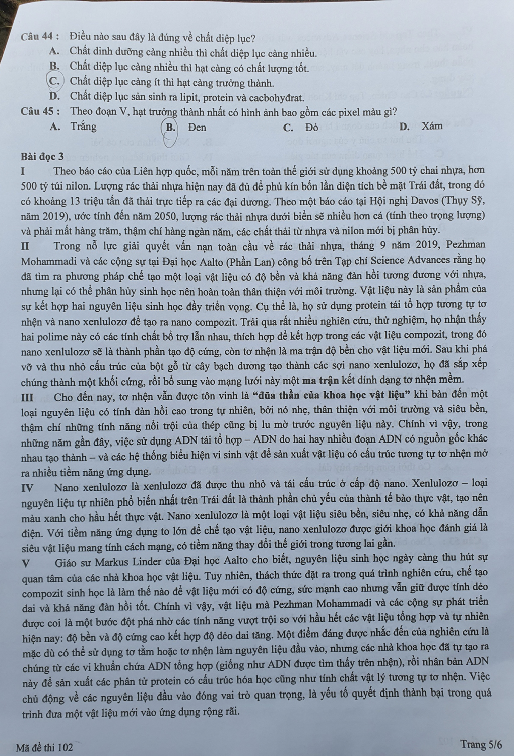 Đề thi đánh giá tư duy của ĐH Bách khoa Hà Nội - Ảnh 10