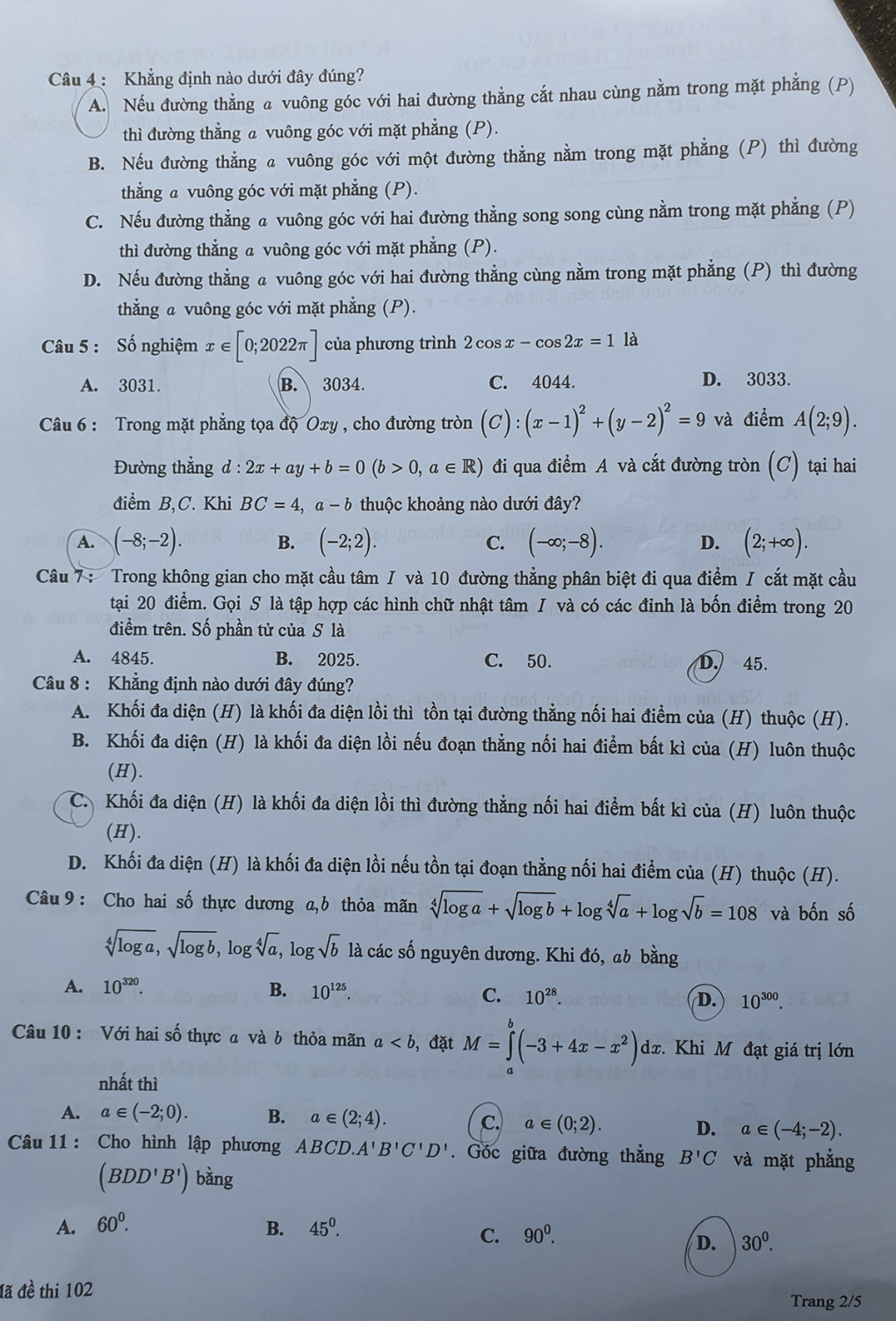 Đề thi đánh giá tư duy của ĐH Bách khoa Hà Nội - Ảnh 2