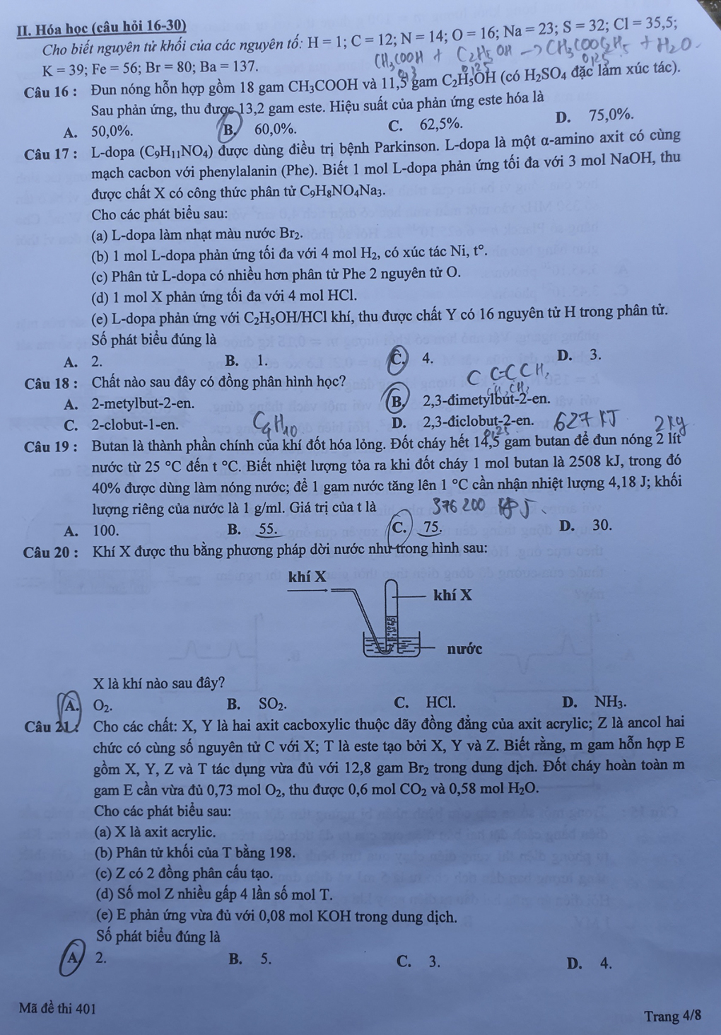 Đề thi đánh giá tư duy của ĐH Bách khoa Hà Nội - Ảnh 22