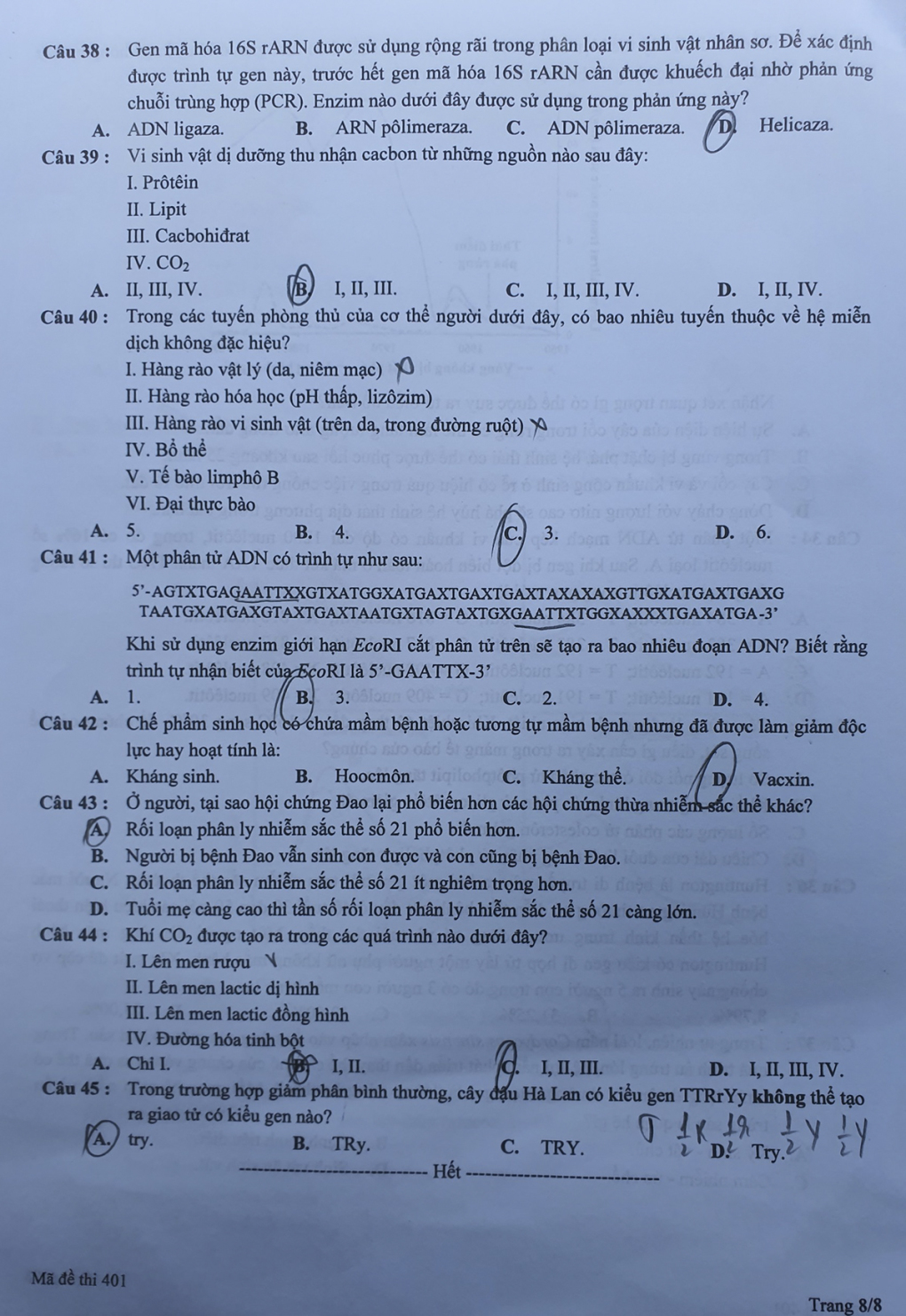Đề thi đánh giá tư duy của ĐH Bách khoa Hà Nội - Ảnh 26
