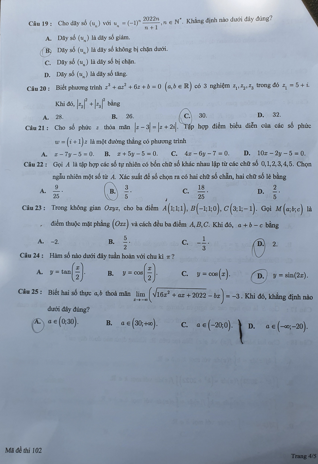 Đề thi đánh giá tư duy của ĐH Bách khoa Hà Nội - Ảnh 4