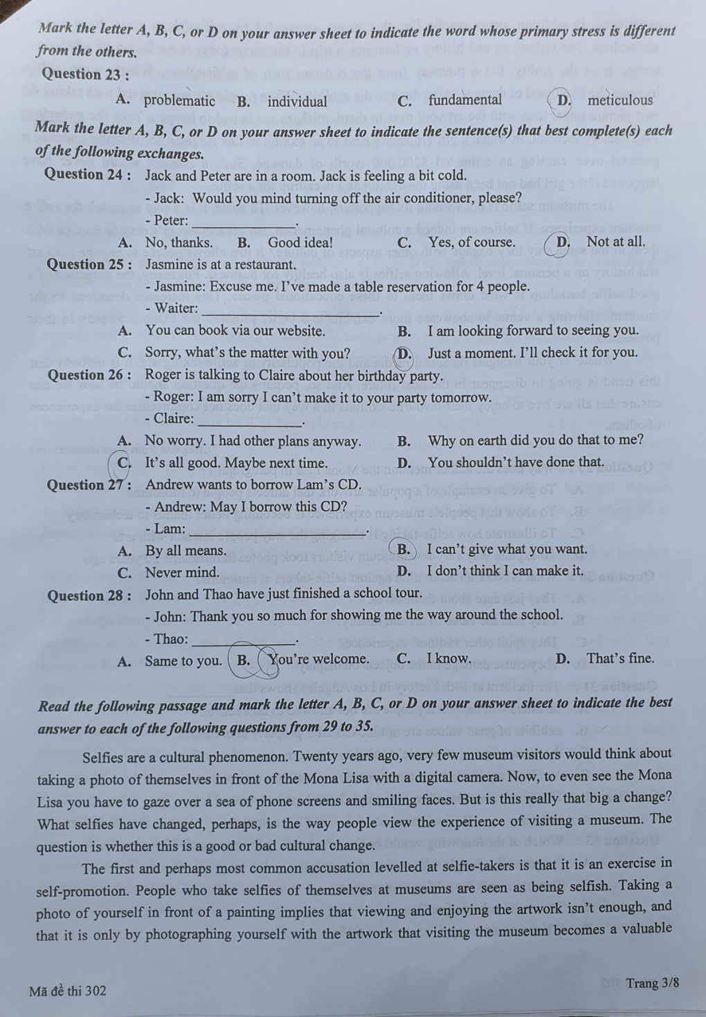 Đề thi đánh giá tư duy của ĐH Bách khoa Hà Nội - Ảnh 13