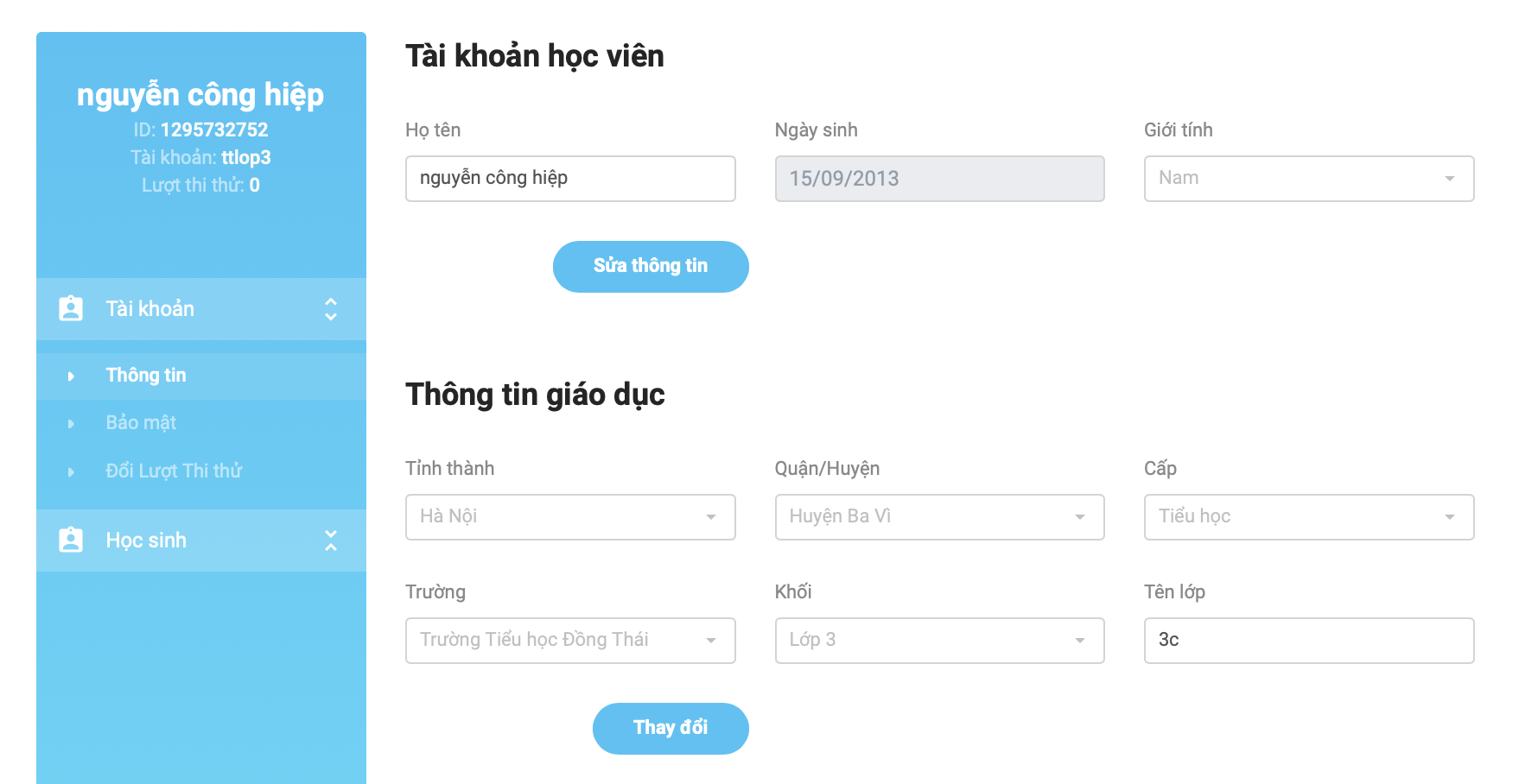 Hướng dẫn cách đăng ký, đăng nhập IOE tiếng Anh - Ảnh 3