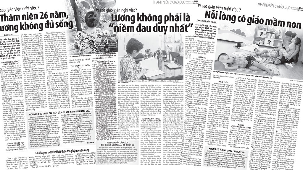 Bộ GD-ĐT đề xuất gì trước tình trạng giáo viên nghỉ việc? - Ảnh 1