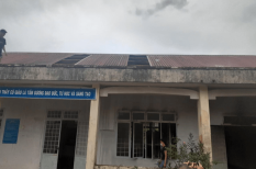 Trường học tại Kon Tum bị sét đánh bốc cháy trước ngày khai giảng năm học mới