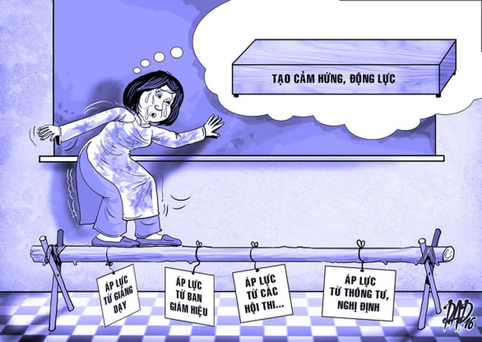 Giải tỏa áp lực với nhà giáo: Hữu hình và vô hình - Ảnh 2