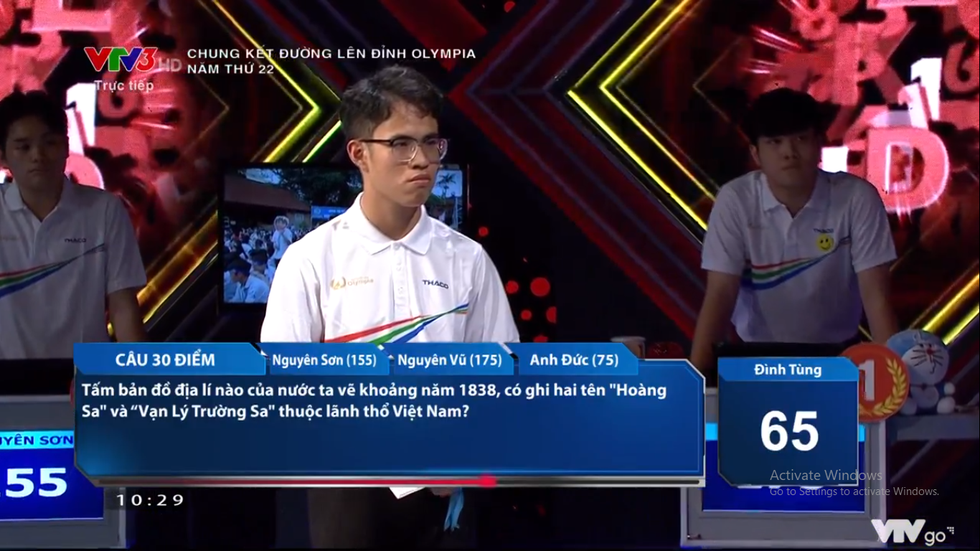 Những câu hỏi sai liên tiếp xuất hiện trong vòng chung kết Đường lên đỉnh Olympia 2022 - Ảnh 3