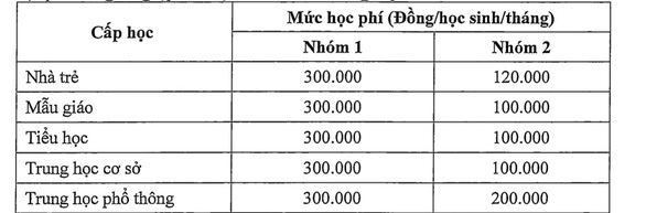 TP.HCM thông qua học phí năm học mới: Tăng học phí tối đa 5 lần nhưng lại cấp bù kinh phí - Ảnh 2