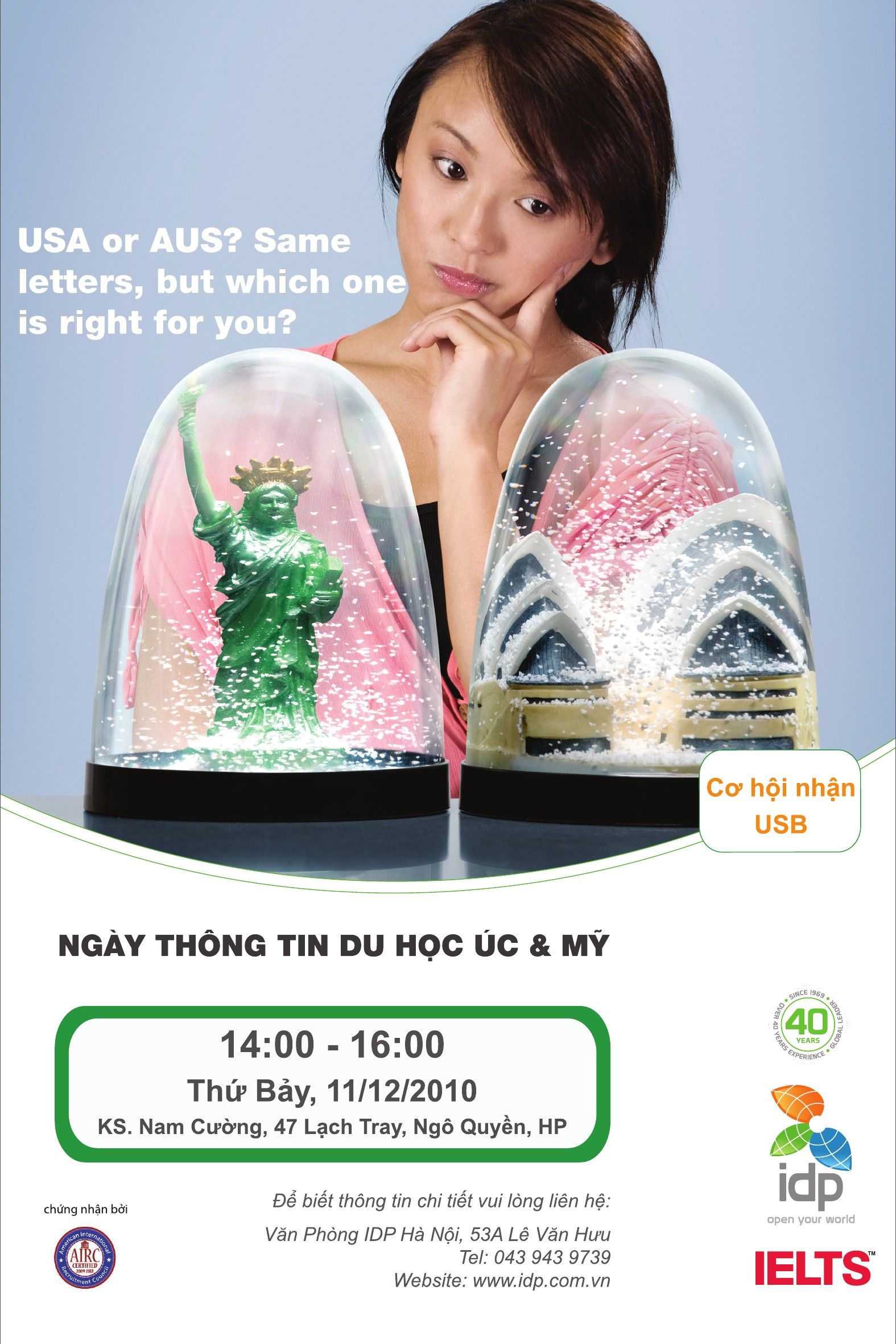 Hội thảo du học: ngày thông tin du học Úc & Mỹ tại Hải Phòng - Ảnh 1