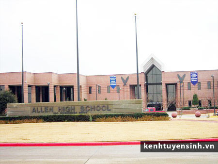 hoc bong du hoc my Allen high school Allen high school, trung hoc quoc te, thu tuc du hoc my, thong tin du hoc my, hoc sinh quoc te, kinh nghiem du hoc my, hoc bong du hoc my