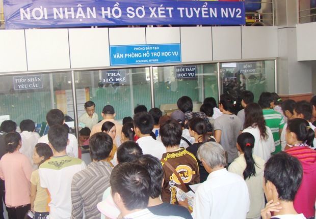 Khó tuyển đủ chỉ tiêu NV2
