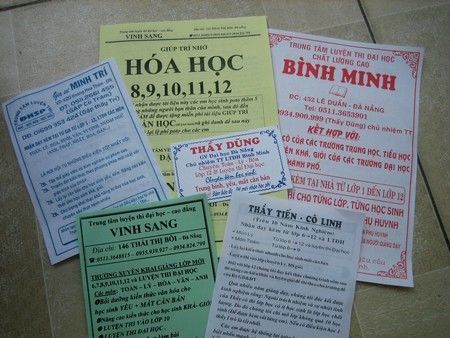 Trung tâm gia sư náo nhiệt đầu năm