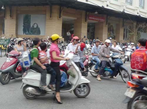 Đổi giờ kẹt xe