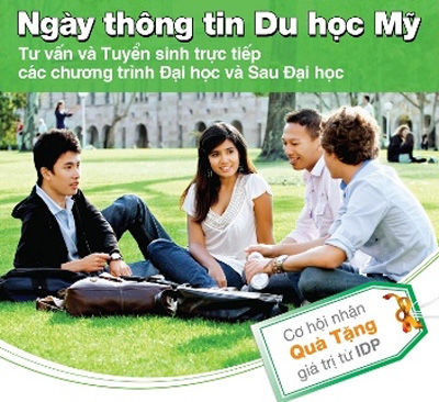 Tuần lễ tư vấn du học Mỹ với IDP