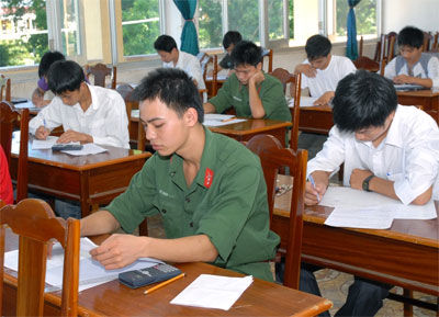 Chỉ tiêu tuyển sinh vào 17 trường thuộc khối quân đội