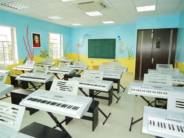 Trang bị tại trường quốc tế trung và tiểu học Tây Úc